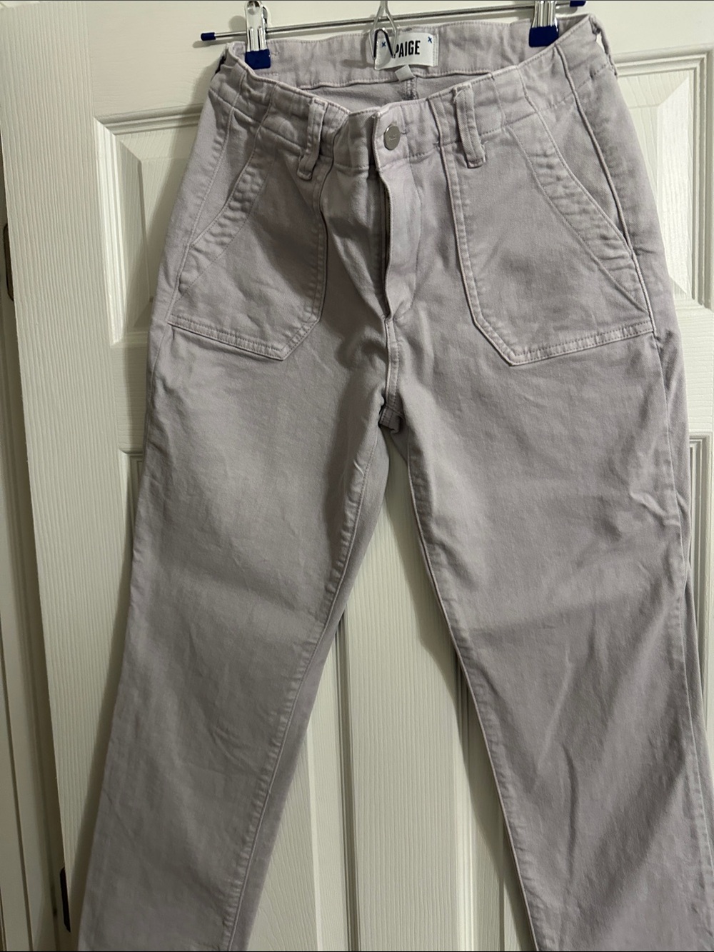 PAIGE Womens Mayslie Lavender denim